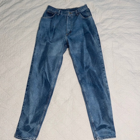 Vintage wrangler womens jeans, high waisted, size 28 taper fit - Picture 1 of 6